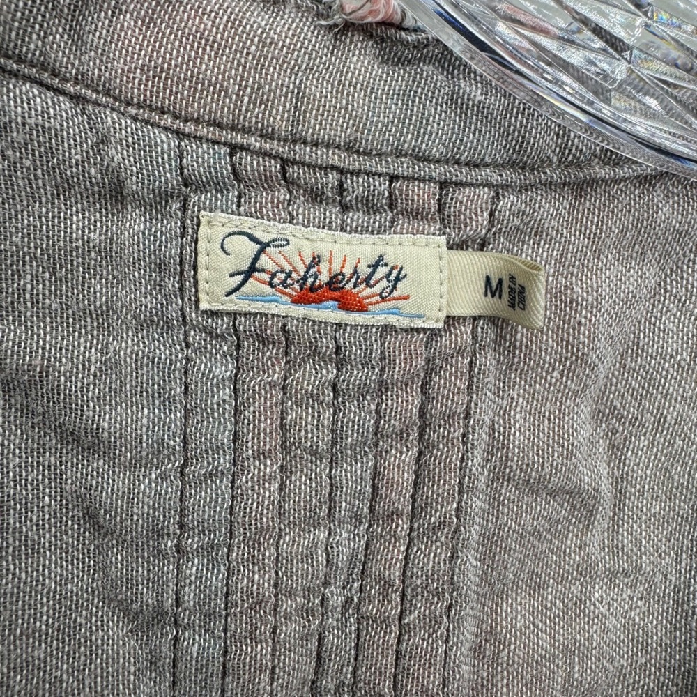 Faherty Multicolor Striped Blouse - image 2